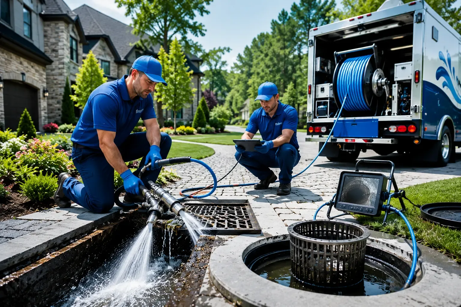 Local outdoor drain cleaning professionals in New Castle, PA